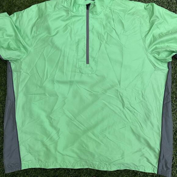 Zero Restriction Tour Series Quarter Zip Lightweight Windbreaker Golf Jacket XL - Picture 4 of 12